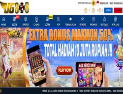 UG808 – EXTRA BONUS 50% EVENT SLOT GAMES UP TO 10 JUTA