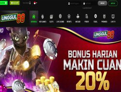 UNGGUL88 – BONUS HARIAN MAKIN CUAN 20% ALL MEMBER