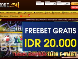 HOKI311 – FREEBET GRATIS TERBARU TANPA DEPOSIT RP 20.000