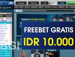 MASTERBOLA88 – FREEBET GRATIS TERBARU TANPA DEPOSIT RP 10.000