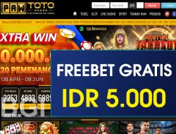 PAWTOTO – FREEBET GRATIS TERBARU TANPA DEPOSIT RP 5.000