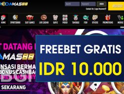 RODAMAS88 – FREEBET GRATIS TERBARU TANPA DEPOSIT RP 10.000