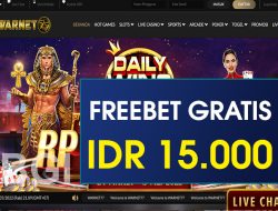 WARNET77 – FREEBET GRATIS TERBARU TANPA DEPOSIT RP 15.000