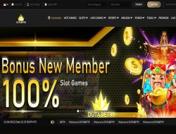 DUTABET99 – BONUS DEPOSIT 100% SLOT GAMES CLAIM DIDEPAN MEMBER BARU