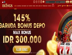 EKINGS – PROMO GARUDA BONUS DEPOSIT 145%