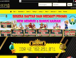 HEPI8 – BONUS DEPOSIT SLOT GAMES 50% SETIAP HARI CLAIM DIDEPAN SEMUA MEMBER