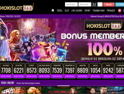 HOKISLOT365 – BONUS SLOT GAMES 100% NEW MEMBER CLAIM LANGSUNG DIDEPAN