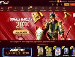 IBET44 – BONUS DEPOSIT HARIAN 20% SLOT GAMES SEMUA MEMBER