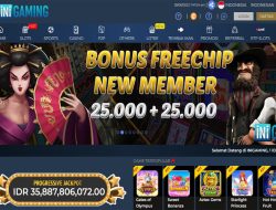 INIGAMING – BONUS FREECHIP NEW MEMBER