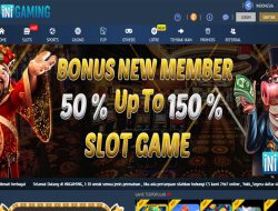 INIGAMING – EXTRA BONUS NEW MEMBER SLOT GAMES 150%