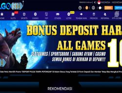 LGO188 – BONUS DEPOSIT HARIAN 10% CLAIM 3X SEHARI