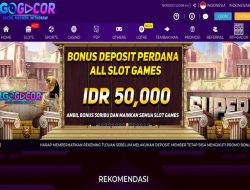 LGOGACOR – BONUS DEPOSIT PERDANA 50 RIBU