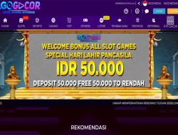 LGOGACOR – BONUS FREE 50 RIBU (SPECIAL HARI LAHIR PANCASILA)