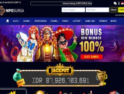 MPOSURGA – BONUS SLOT GAMES 100% NEW MEMBER CLAIM LANGSUNG DI DEPAN