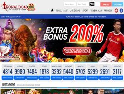 RONALDO4D – EXTRA BONUS SLOT GAMES 200% MEMBER BARU