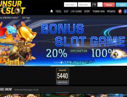 UNSURSLOT – WELCOME BONUS DEPOSIT 20% SLOT GAMES MEMBER BARU CLAIM DIDEPAN