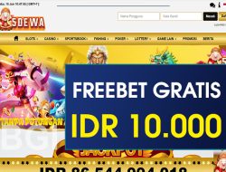 5DEWA – FREEBET GRATIS TERBARU TANPA DEPOSIT RP 10.000