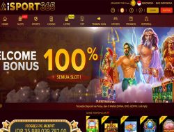 iSPORT365 – WELCOME BONUS DEPOSIT 100% SLOT GAMES DI AWAL MEMBER BARU