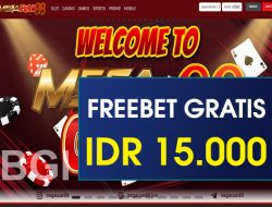 MEGACUAN88 – FREEBET GRATIS TERBARU TANPA DEPOSIT RP 15.000