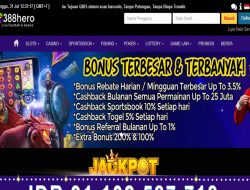 388HERO – BONUS RELOAD DEPOSIT HARIAN 20%