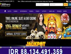 388HERO – DEPOSIT 10 RIBU BONUS 15 RIBU MEMBER BARU