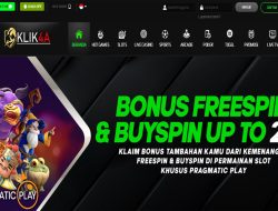 KLIK4A – EVENT SLOT GAMES BONUS FREESPIN DAN BUYSPIN UPTO 25%