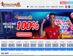 RONALDO4D – WELCOME BONUS DEPOSIT 100% SLOT GAMES MEMBER BARU CLAIM DIAWAL