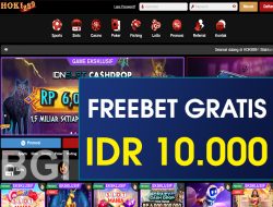 HOKI889 – FREEBET GRATIS TERBARU TANPA DEPOSIT RP 10.000