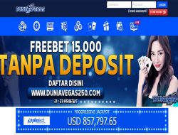 DUNIAVEGAS – BONUS DEPOSIT MEMBER BARU 100% SLOT GAMES CLAIM DIDEPAN