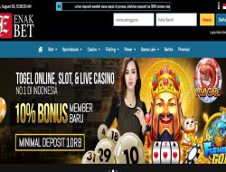 ENAKBET – WELCOME BONUS MEMBER BARU 10%