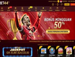 IBET44 – BONUS DEPOSIT 50% SPORTSBOOK SETIAP MINGGU