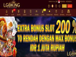 LGOKING – EXTRA BONUS SLOT GAMES 200% NEW MEMBER