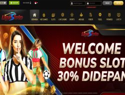 LIGASLOTO – WELCOME BONUS 30% MEMBER BARU SLOT GAMES CLAIM DIDEPAN