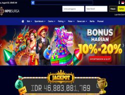 MPOSURGA – BONUS DEPOSIT HARIAN 20% SLOT GAMES DAN SPORTSBOOK