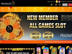 PRAGMATIC555 – BONUS DEPOSIT 100% SLOT GAMES MEMBER BARU CLAIM DIDEPAN