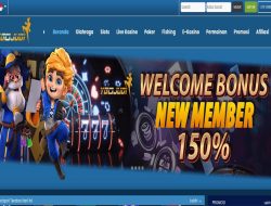 YGOJUDI – WELCOME BONUS SLOT GAMES 150% MEMBER BARU