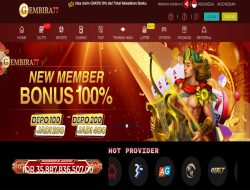 GEMBIRA77 – BONUS DEPOSIT 100% SLOT GAMES MEMBER BARU CLAIM DI DEPAN