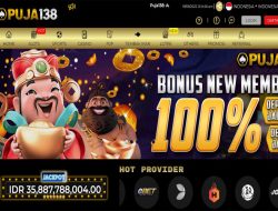 PUJA138 – BONUS DEPOSIT 100% SLOT GAMES MEMBER BARU CLAIM DI DEPAN