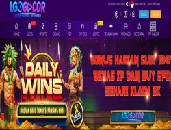 LGOGACOR – BONUS HARIAN SLOT 100% TO 8x (KLAIM 2X SETIAP HARI)