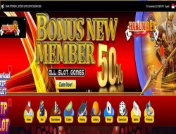 HARUMBET – BONUS NEW MEMBER 50% ALL SLOT GAMES