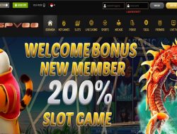 SPV88 – WELCOME BONUS DEPOSIT 200% SLOT GAMES MEMBER BARU