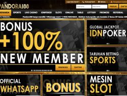 PANDORA188 – BONUS DEPOSIT ALL GAMES 100% NEW MEMBER CLAIM LANGSUNG DIDEPAN