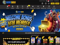 WARUNGBANDAR – BONUS SLOT GAMES 100% NEW MEMBER CLAIM LANGSUNG DIDEPAN