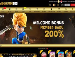 MEGAJUDI303 – EXTRA  BONUS SLOT GAMES 200% NEW MEMBER