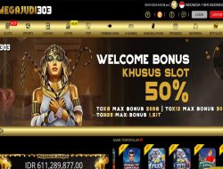 MEGAJUDI303 – BONUS SLOT GAMES 50% NEW MEMBER CLAIM LANGSUNG DIDEPAN