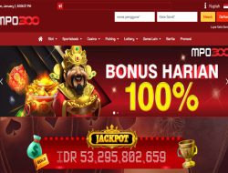 MPO300 – BONUS HARIAN 100% SLOT GAMES