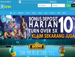 19DEWA – BONUS DEPOSIT HARIAN 10%