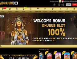 MEGAJUDI303 – BONUS SLOT GAMES 100% NEW MEMBER CLAIM LANGSUNG DIDEPAN