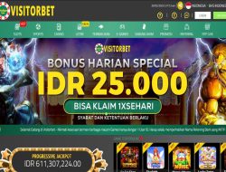 VISITORBET – BONUS DEPOSIT HARIAN SPESIAL