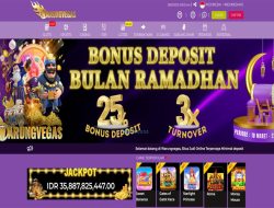 WARUNGVEGAS – BONUS RAMADHAN 25% TO 3X